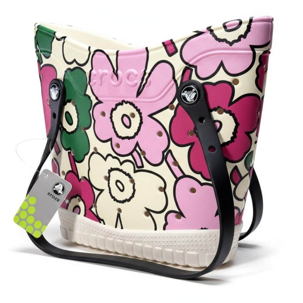 NWT Crocs Classic x‎ Marimekko Medium Tote Bag Flowers Limited Edition 212092